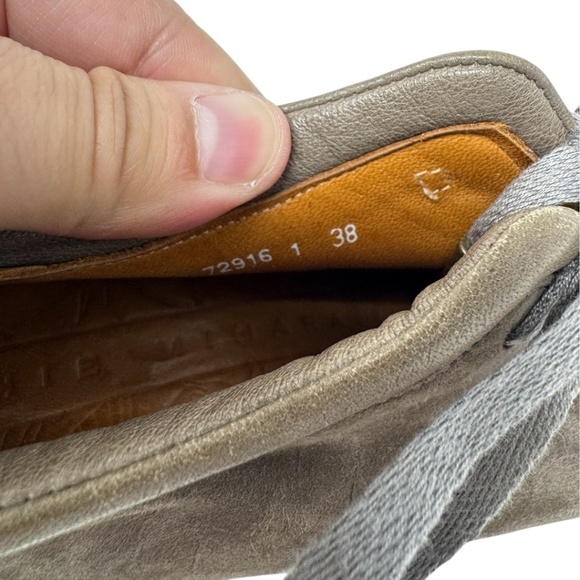 Chie Mihara Booties Heels Gray Suede - Picture 10 of 13